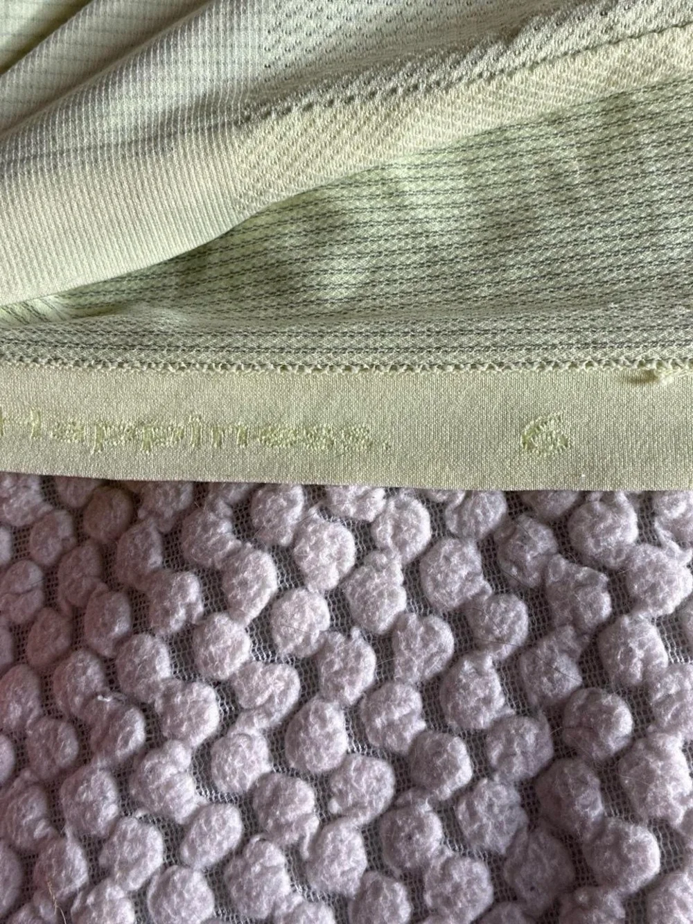 lululemon athletica Lime Green Seamless Racerback Tank